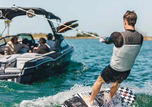 RONIX WAKESURF 2026 - Takeoff - Marsh 'Mellow' - Checkered / Bamboo