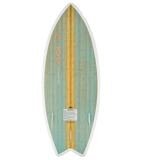 RONIX WAKESURF 2026 - Women's Koal Classic - Fish - Sea Glaze / White / Peach