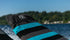 Ronix Wide Nose Surf Sock Aqua Blue Black Grey Up to 6 ft, Protective Board Sock for Wakesurf and Wakefoil