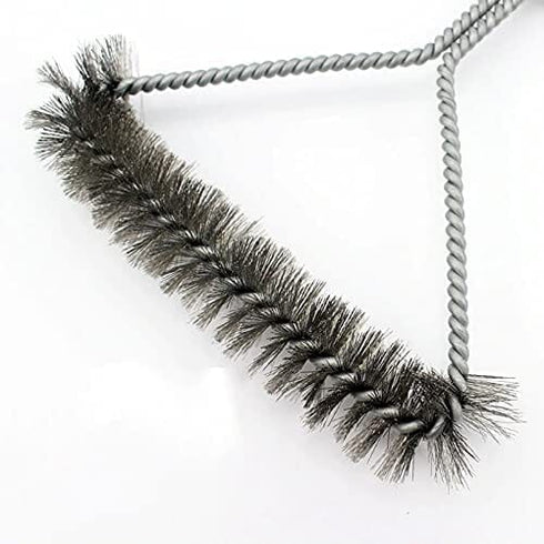 Saborr BBQ Cleaning Brush with Scraper, Wire Grill Brush and Scraper Blade for Stubborn Carbon and Grease