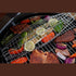 Saborr BBQ Grilling Basket BRG2012, Hinged Two Sided Grill Basket for Fish, Burgers and Chicken on the BBQ