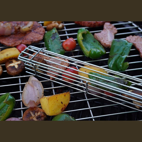 Saborr BBQ Meshes BRG2015, Fine Mesh Grill Mat for Seafood, Small Foods and Delicate Items on Charcoal and Gas