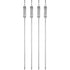 Saborr Stainless Steel BBQ Skewers, Reusable Metal Skewers for Kofta, Shish Tawook, Prawns and Vegetables