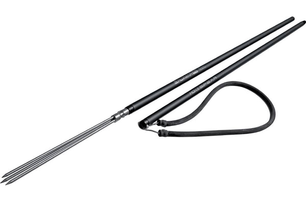 Salvimar 14 mm Pole Spear, Anodised Aluminium Spearfishing Pole Spear with Elastic Band and M6 Thread Tip