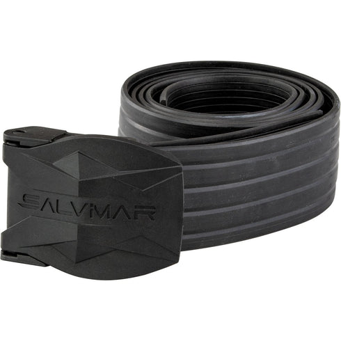 Salvimar Elastic Eco Weight Belt with Nylon Buckle, Rubber Freediving and Spearfishing Belt for Dive Weights