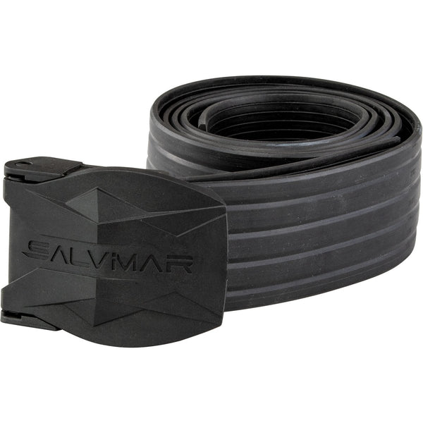 Salvimar Elastic Eco Weight Belt with Nylon Buckle, Rubber Freediving and Spearfishing Belt for Dive Weights