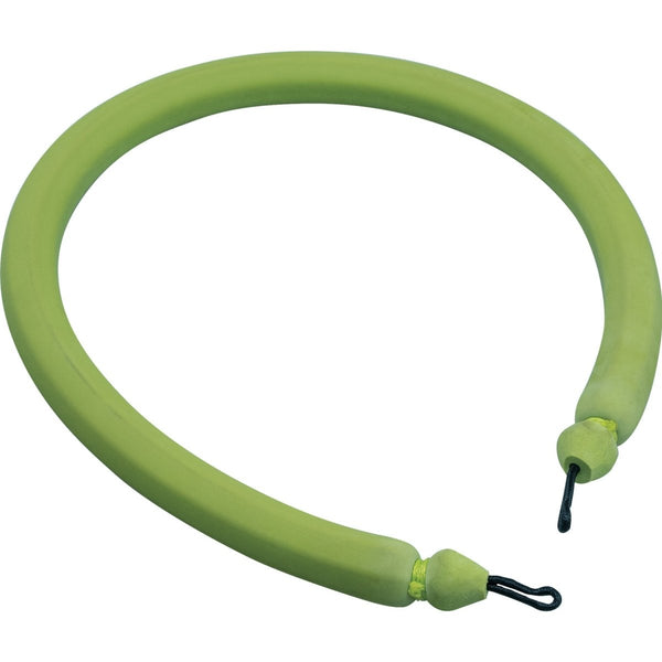 Salvimar Eptagum 600 Circular Speargun Band 14 mm Lime, Natural Latex Heptagonal Rubber with Dyneema Bridle