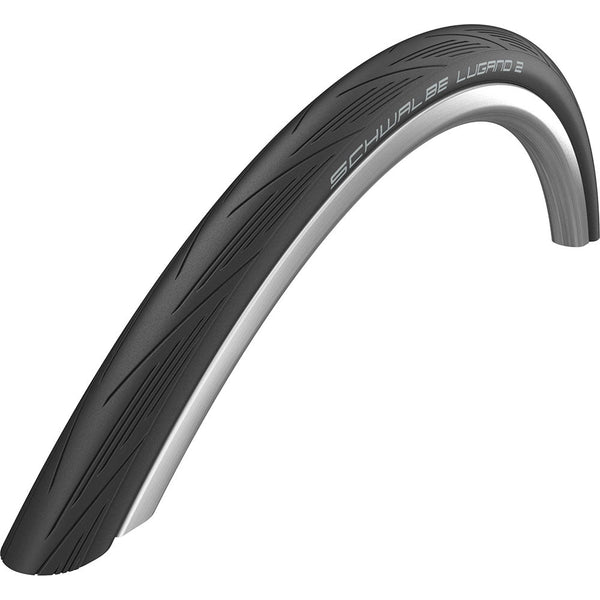 Schwalbe Lugano II K-Guard folding road tyre, black