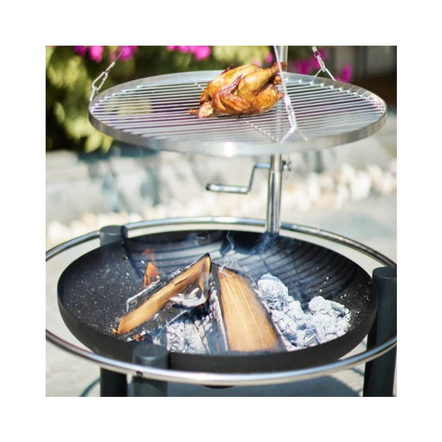 Bad Axe The Hunter Firepit - Rugged & Practical Firepit for Camping & Hunting Trips