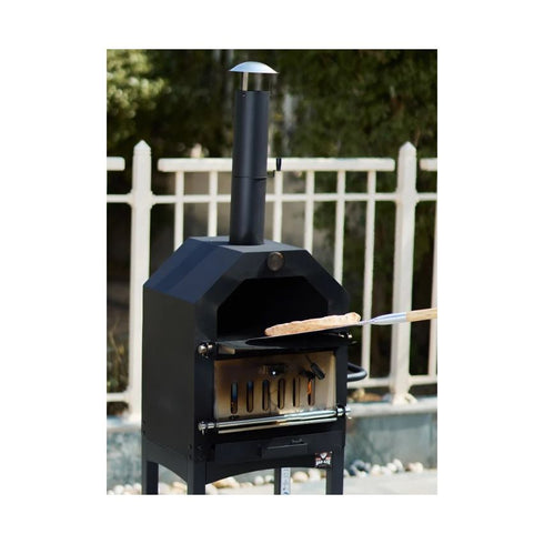 Bad Axe Pizza Oven - Wood-Fired Oven for Authentic Homemade Pizzas