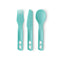 Sea to Summit Passage Cutlery Set 3 Piece, Clip-Together Camping Knife, Fork and Spoon, Dishwasher Safe