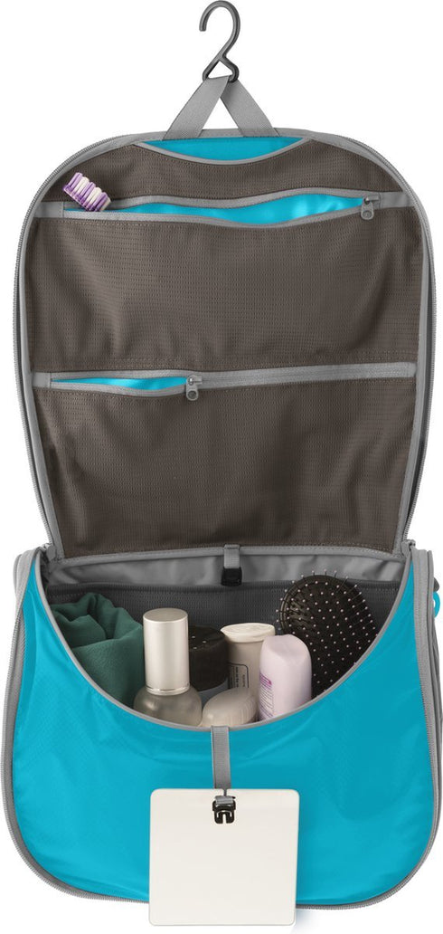 Sea to Summit UltraSil Hanging Toiletry Bag - Lightweight Travel Organizer