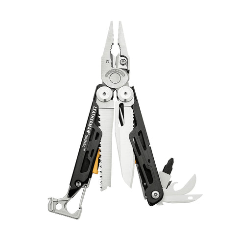Leatherman Signal Multi-Tool (Box Packaging), a survival-focused tool for outdoor adventures, packaged in a box.