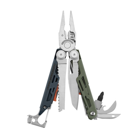Leatherman Signal multi-tool, Tundrascape, product shot on white