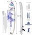 Silky Inflatable Stand Up Paddle Board, iSUP Package with Paddle, Pump, Leash and Dry Bag