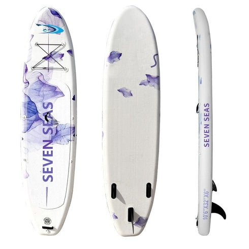 Silky Inflatable Stand Up Paddle Board, iSUP Package with Paddle, Pump, Leash and Dry Bag