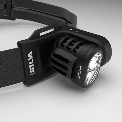 Silva Free 2000 L Long Battery Life Headlamp – Extended Runtime for Adventures and Endurance Sports