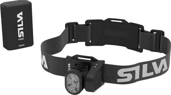Silva Free 2000 M Multi-Use Headlamp, a versatile and adjustable lighting system for various outdoor needs.