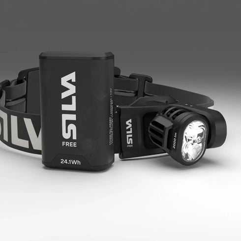 Silva Free 2000 S Powerful Outdoor Headlamp – High-Performance Lighting with Long Reach