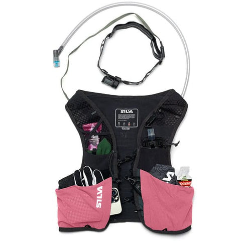 Silva Strive 5 Vest with 5L of storage – ideal for runs and races lasting 1 to 3 hours.
