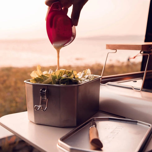SKOTTI BOKS 2.5 L, Stainless Steel Grill Pot for Roasting, Braising and Carrying Food on the SKOTTI Grill