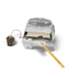 SKOTTI STONE Pizza Stone, Cordierite Grill Stone with Stainless Steel Holder for the SKOTTI Portable BBQ