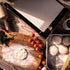 SKOTTI STONE Pizza Stone, Cordierite Grill Stone with Stainless Steel Holder for the SKOTTI Portable BBQ