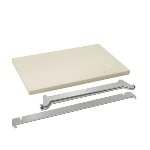 SKOTTI STONE Pizza Stone, Cordierite Grill Stone with Stainless Steel Holder for the SKOTTI Portable BBQ