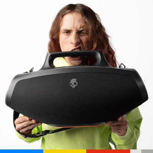 Skullcandy Barrel Wireless Bluetooth Boombox Speaker - Big Sound in a Portable Design