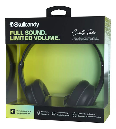 Skullcandy Cassette Junior On - Ear with TapTech - Stylish and Functional Headphones