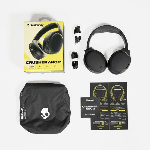 Skullcandy Crusher ANC 2 Wireless Over - Ear Headphones - Powerful Sound with ANC