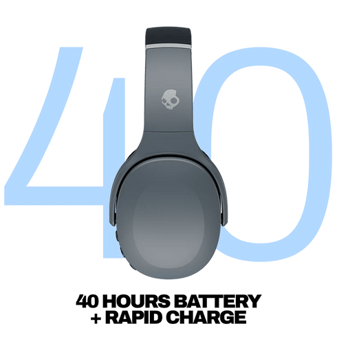 Skullcandy Crusher Evo Wireless Over - Ear Headphones – Immersive Sensory Bass Experience with Personalization