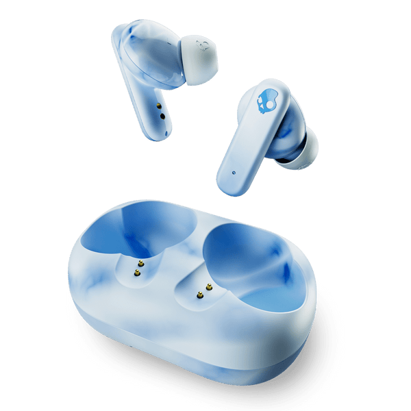 Skullcandy EcoBuds True Wireless In-Ear Earbuds, eco-friendly wireless earbuds made from recycled materials.