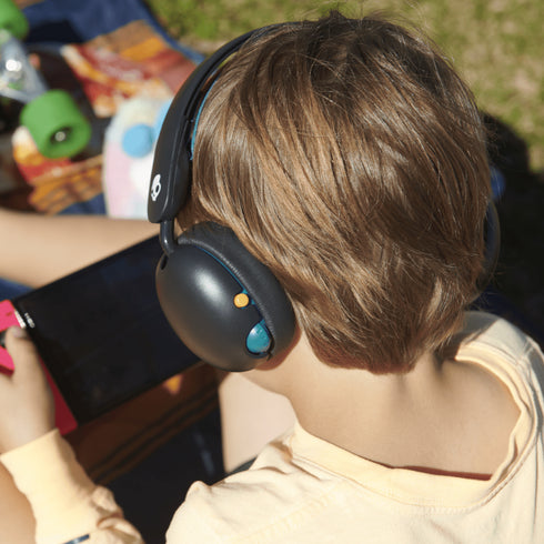 Skullcandy Grom Kids Wireless Headphones - Fun and Safe Audio for Kids