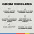 Skullcandy Grom Kids Wireless Headphones – Fun and Safe Audio for Kids, Volume Limited and Durable