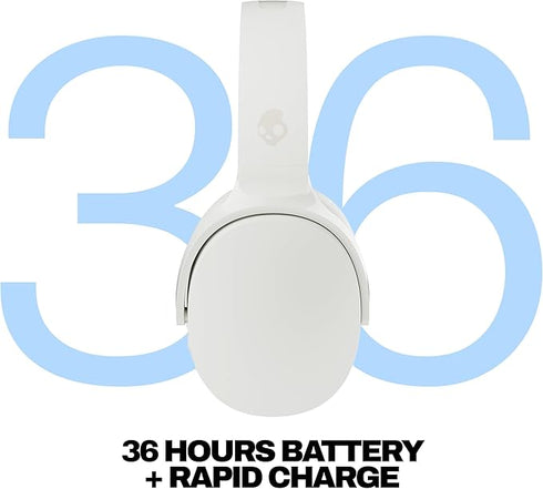 Skullcandy Hesh Evo Bone Orange Glow On - Ear Wireless Headphones