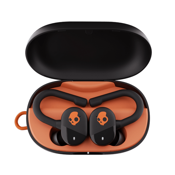 Skullcandy Push Play Active True Wireless In-Ear Earbuds, sweat-resistant earbuds designed for a secure fit during exercise.