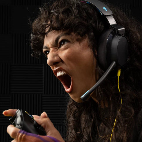 Skullcandy SLYR Pro PlayStation Gaming Wired Over - Ear Headset – Optimized for PS, Premium Sound Quality