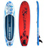 Slim Inflatable Stand Up Paddle Board, iSUP Package with Paddle, Pump, Leash and Dry Bag