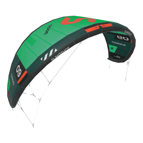 Slingshot Code V2 Kite, 3-Strut Freeride Kitesurfing Kite with Sheet and Go Power for Jumping and Cruising
