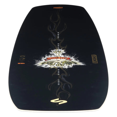 Slingshot Dary Z LTD Wakeboard 152 cm, Signature Soft-Flex Park and Jib Board with Chined Rails