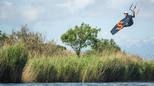 Slingshot Formula V4 Twin Tip Kiteboard, Lightweight Textreme Carbon Board with Double Concave for Speed and Pop