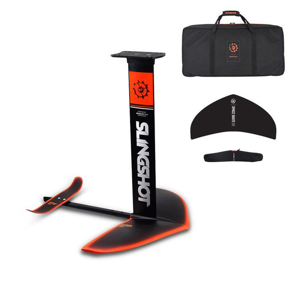 Slingshot Hover Glide FSurf V3 Hydrofoil Kit, Infinity 76 Wing System for Carving Waves & Surf Foiling