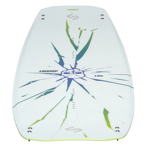 Slingshot Johnny Rocket Wakeboard, Fast All-Terrain Park and Air Board with Belly Channels and Wake Fins