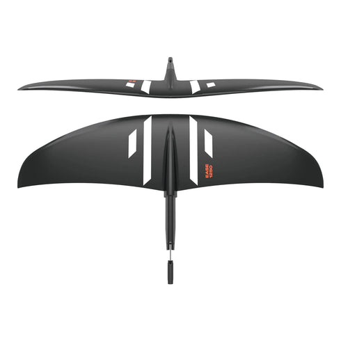 Slingshot One-Lock Ease Front Wing, Beginner-Friendly Hydrofoil Wing with Center Focused Lift and Forgiving Stall