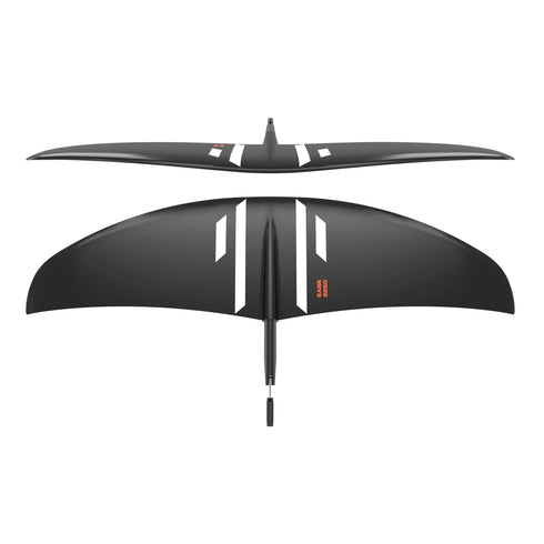 Slingshot One-Lock Ease Front Wing, Beginner-Friendly Hydrofoil Wing with Center Focused Lift and Forgiving Stall
