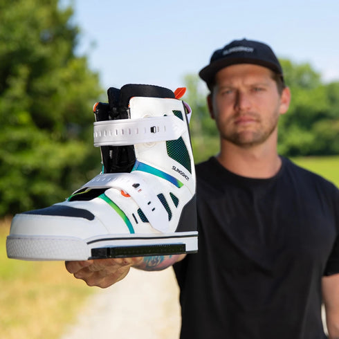 Slingshot RAD Wakeboard Boots, Lightweight Unisex High-Performance Boots with Removable Lace-Up Liners