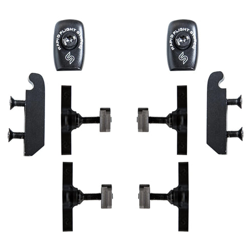 Slingshot RTS Complete Kit, Tool-Free Quick Foil Mounting System with Anchors, Sleds and T-Lock Bolts