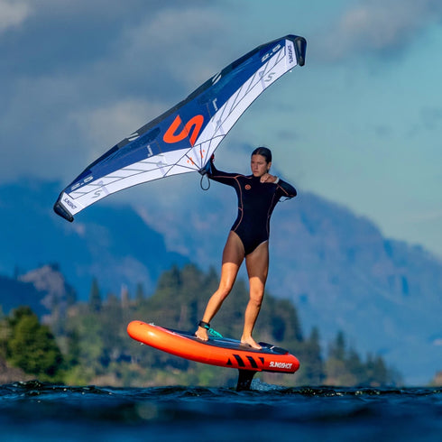 Slingshot UltraFly Inflatable Wing Foil Board, Packable Foil Board with Rapid Release and High-Pressure Pump