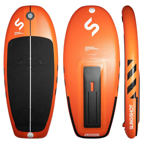 Slingshot UltraFly Inflatable Wing Foil Board, Packable Foil Board with Rapid Release and High-Pressure Pump